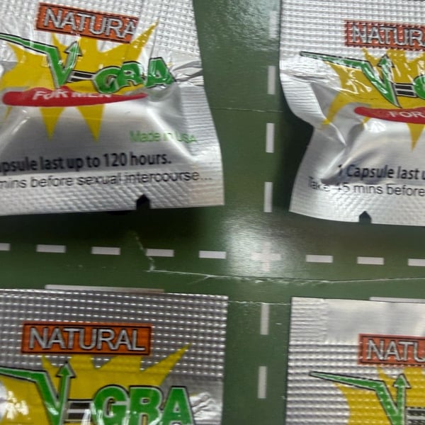 2 Natural V-Gra For Men Dietary Supplement Capsule Packs