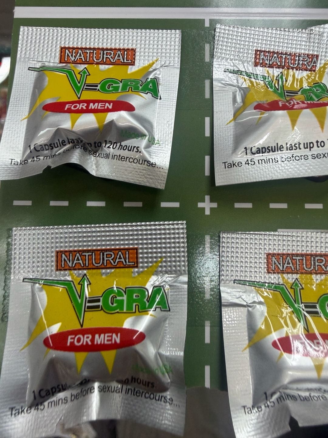 6 pack Natural V-Gra For Men Supplement Capsule 1