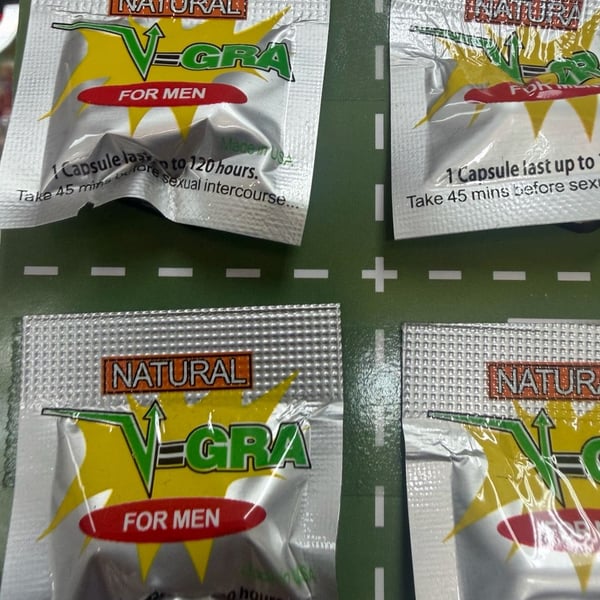 6 pack Natural V-Gra For Men Supplement Capsule