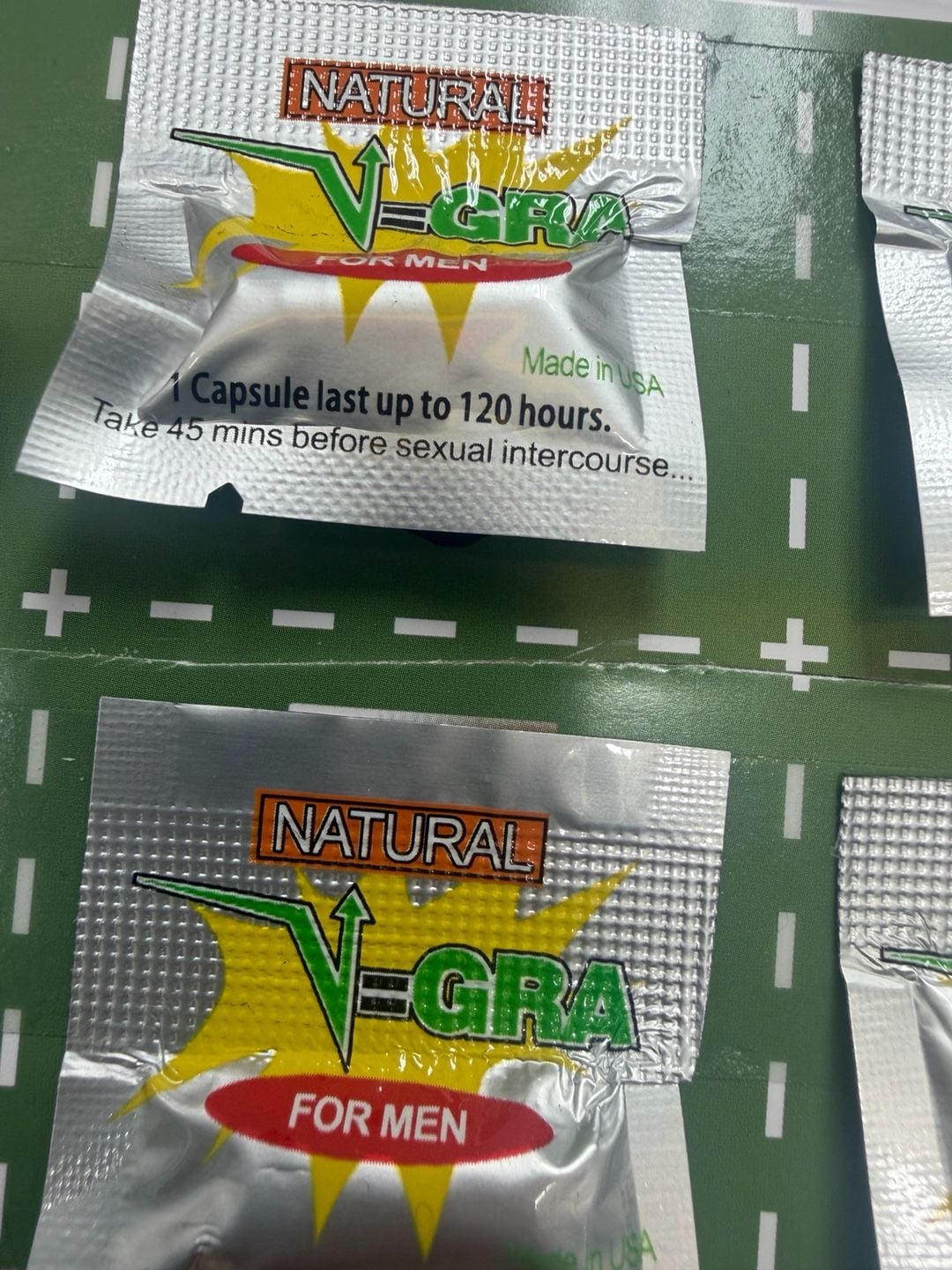6 pack Natural V-Gra For Men Supplement Capsule 5