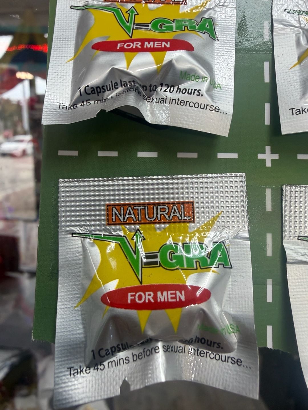 6 pack Natural V-Gra For Men Supplement Capsule 7