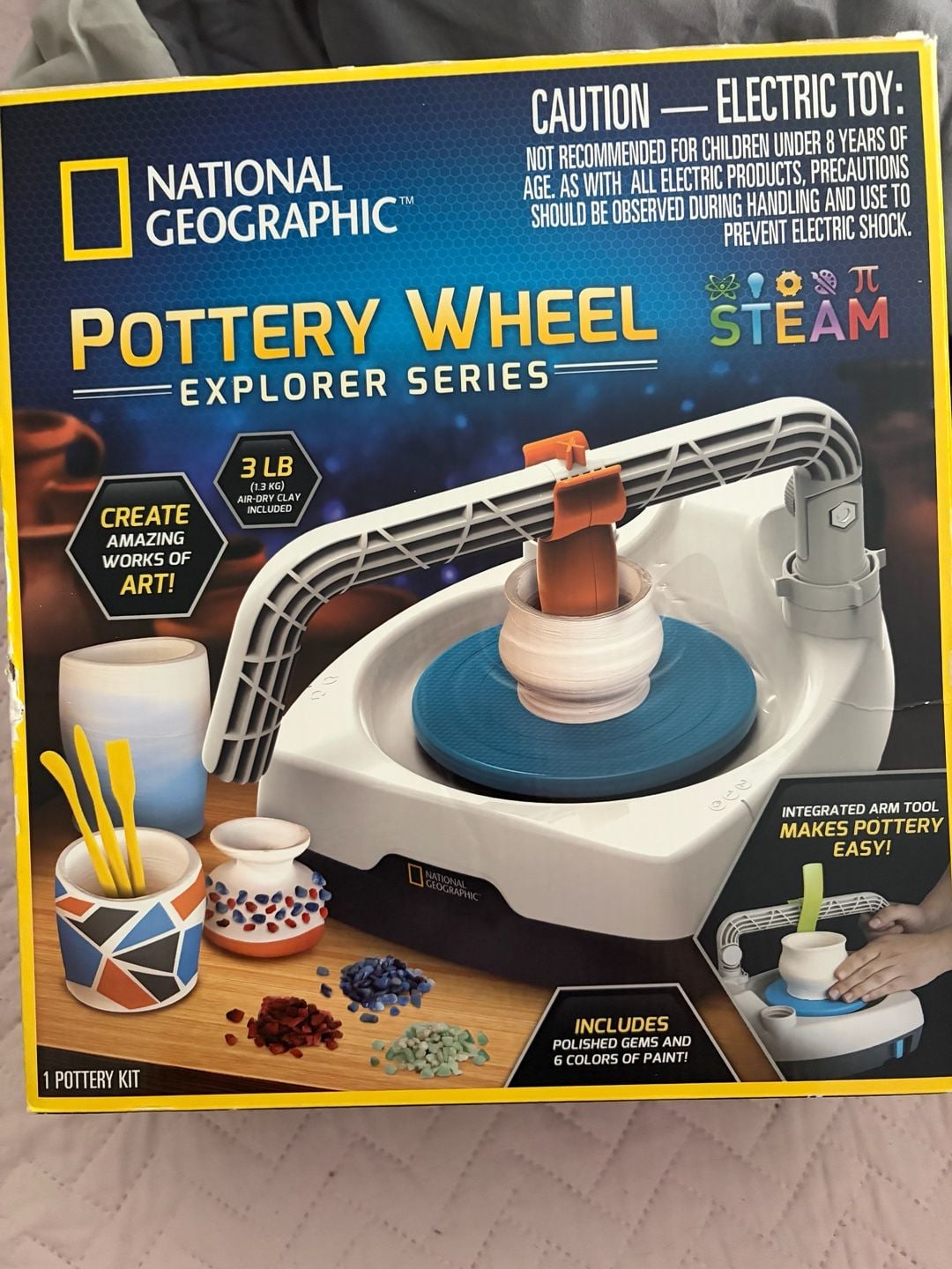 National Geographic Explorer Series Pottery Wheel Craft Kit 1