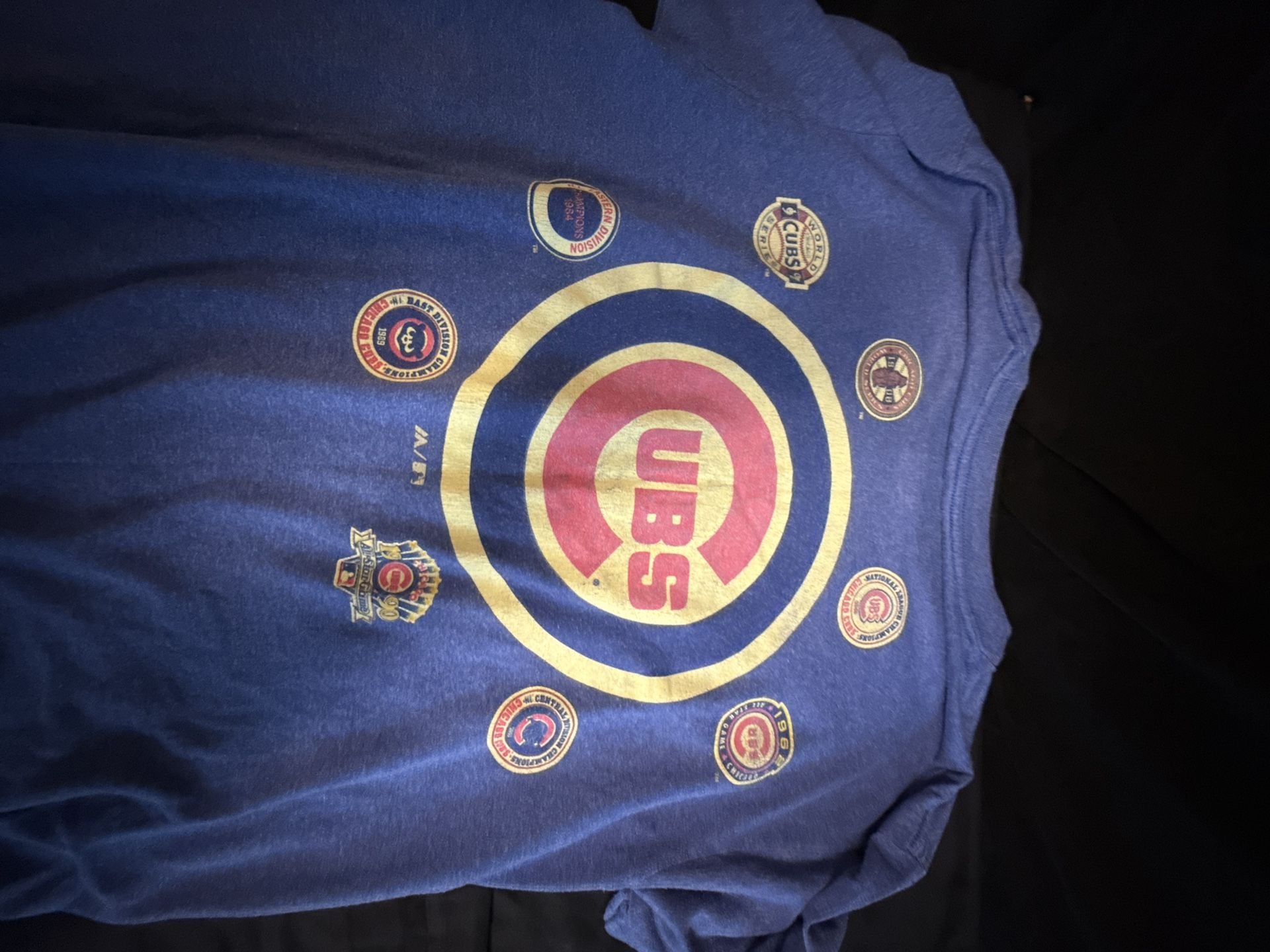 Chicago Cubs MLB Majestic Branded Short Sleeve T-Shirt 6