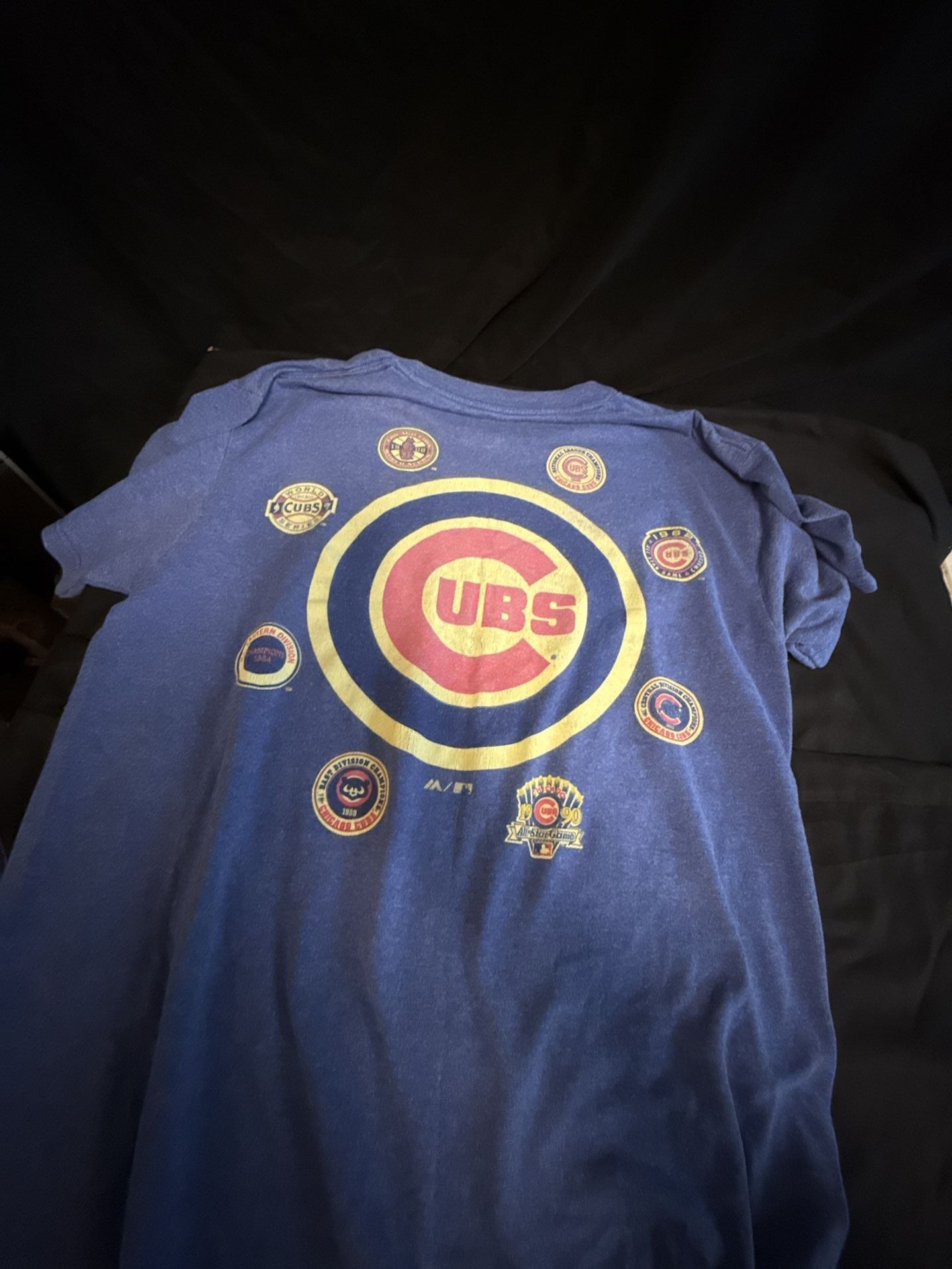 Chicago Cubs MLB Majestic Branded Short Sleeve T-Shirt 3