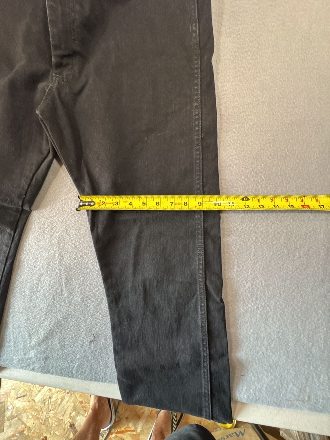 Wrangler Comfort Guaranteed Black Jeans Size 34x32 9