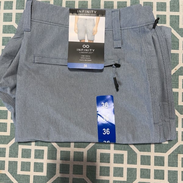 Infinity Linearflex Men's Hybrid Stretch Shorts Size 36