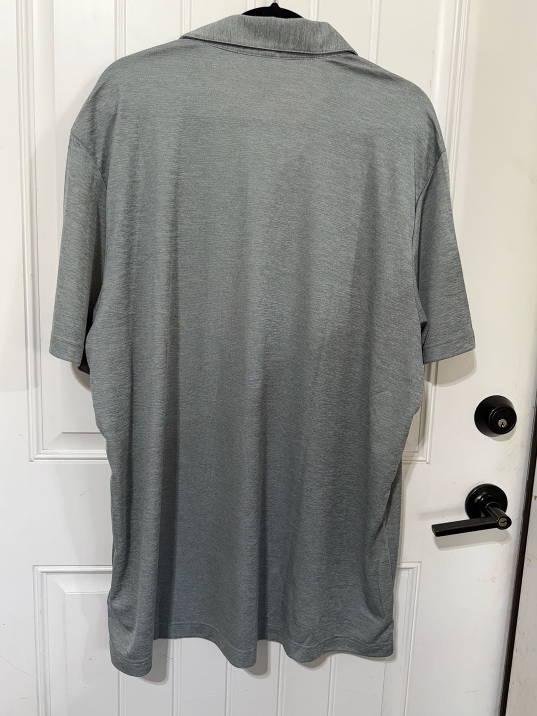 Adidas Men's Gray Value Polo 2 Heathered Short Sleeve Golf Shirt Size 2XL 7