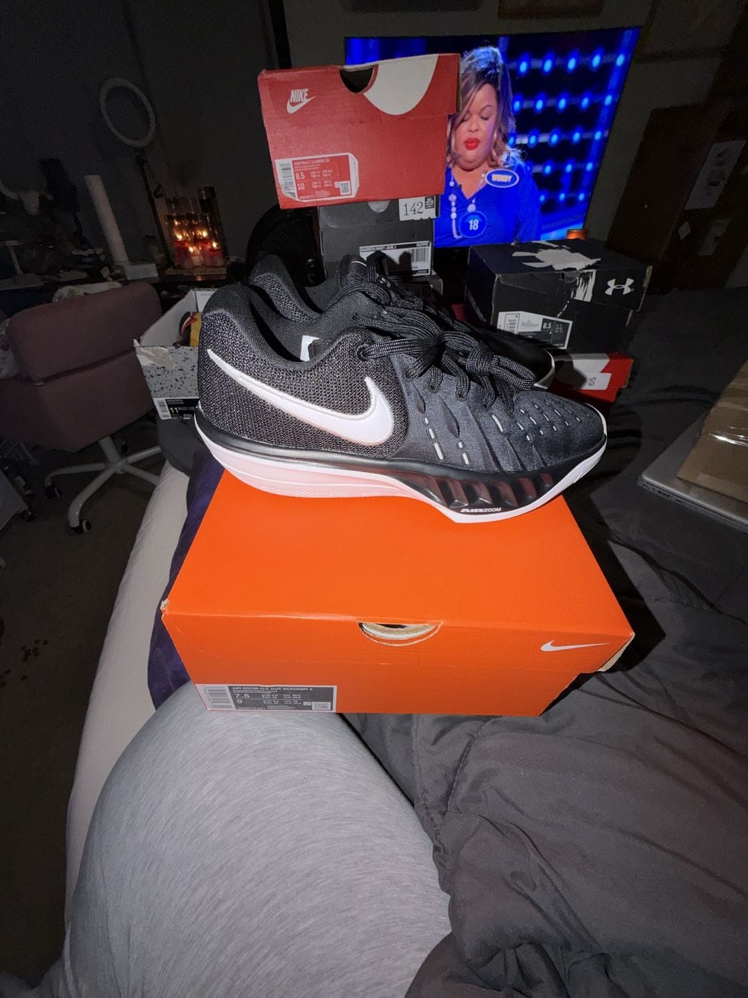 Nike Air Zoom G.T. Cut Academy 2 Black White Pure Platinum Basketball Shoes HV9774-001 2