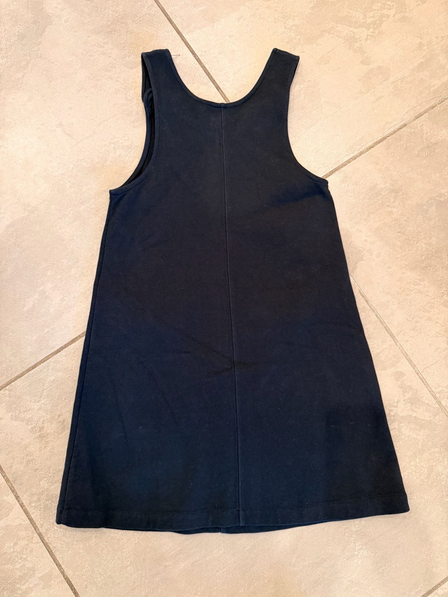 Zara Girls Navy Blue Pocket Detail Dress Size 11-12 4