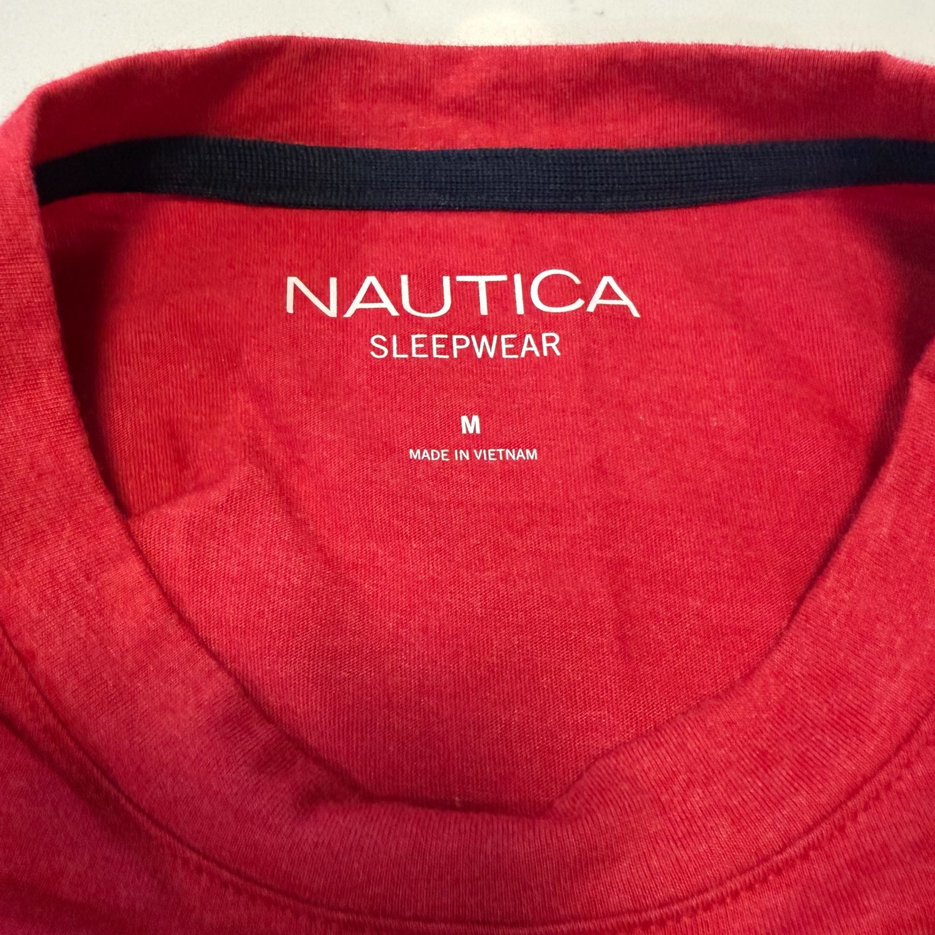 Nautica Men's Everyday Classics Long-Sleeve Sleep T-Shirt and Pants Pajama 3