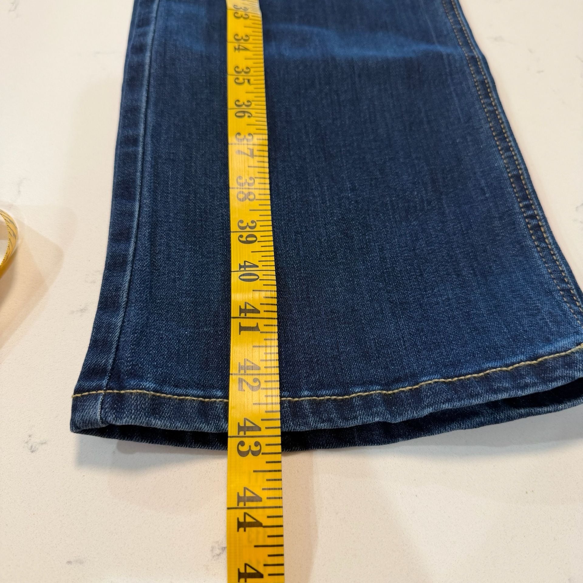 Wrangler Women's High-Rise Bootcut Stretch Jeans Dark Blue Size 10 8