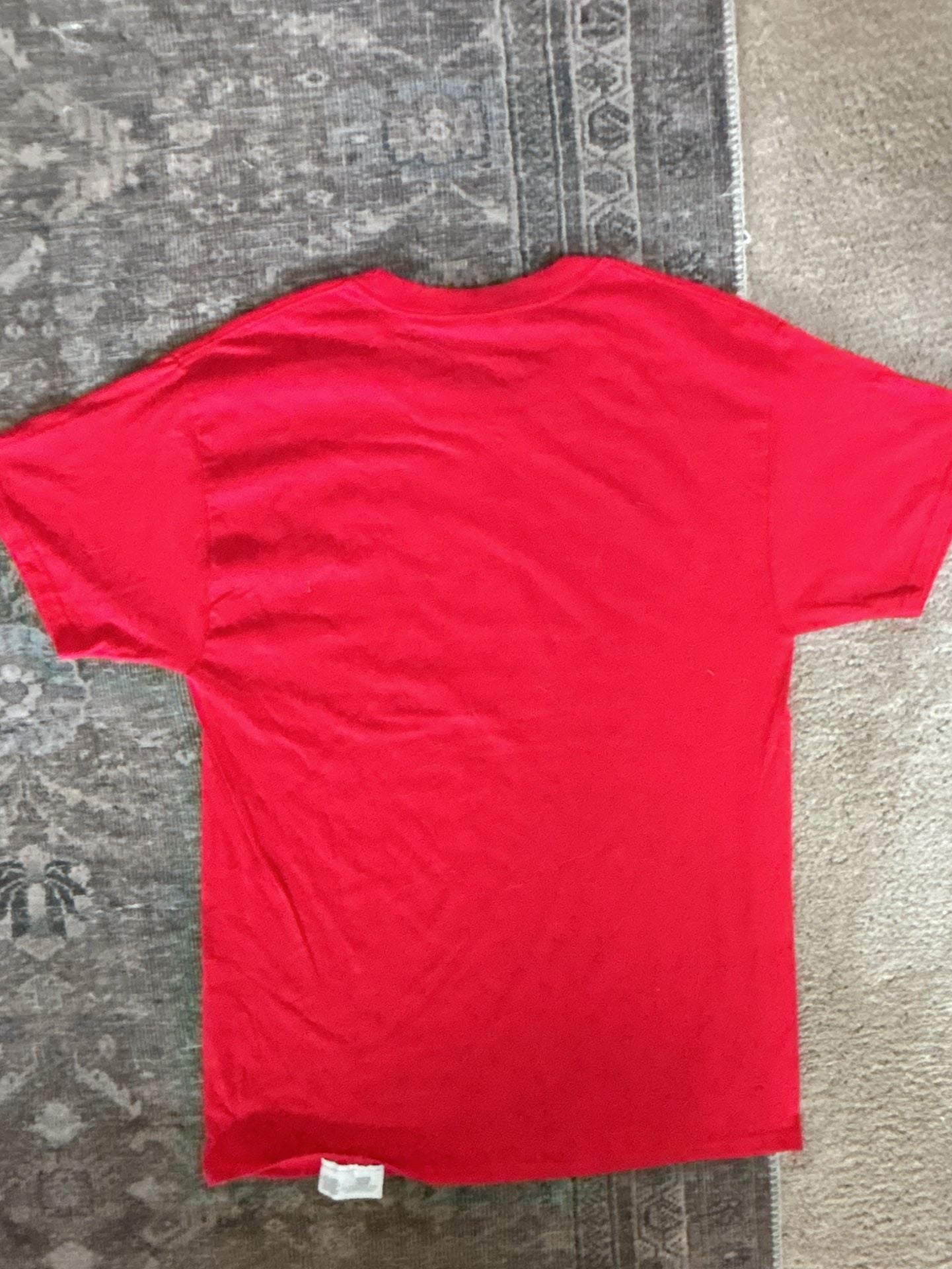 Hanes Ohio State Buckeyes Red Graphic T-Shirt Medium 5