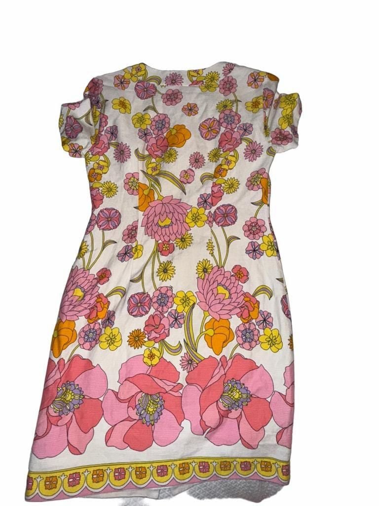 Trina Turk Arboretum Crescent Drive Ottoman Mini Dress Size 2 5