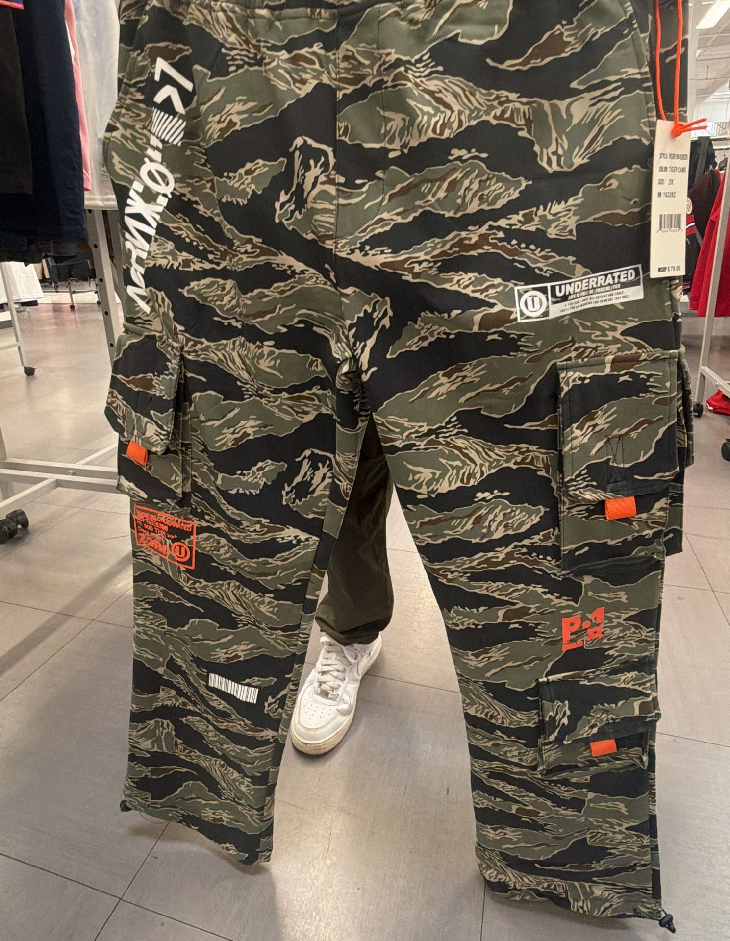 Underrated Tiger Camo Tactical Cargo Pants 3