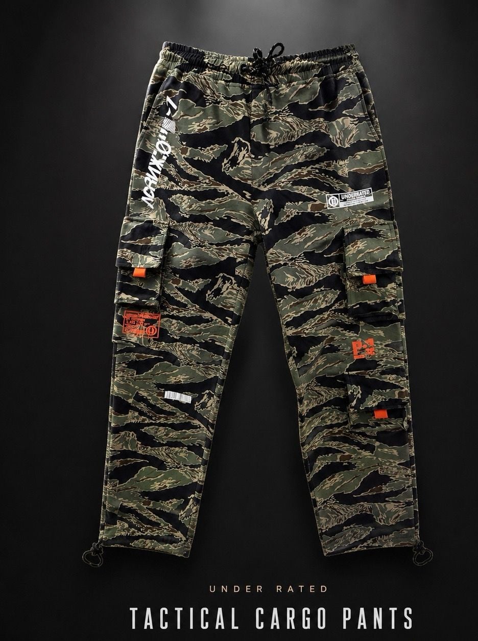 Underrated Tiger Camo Tactical Cargo Pants 2