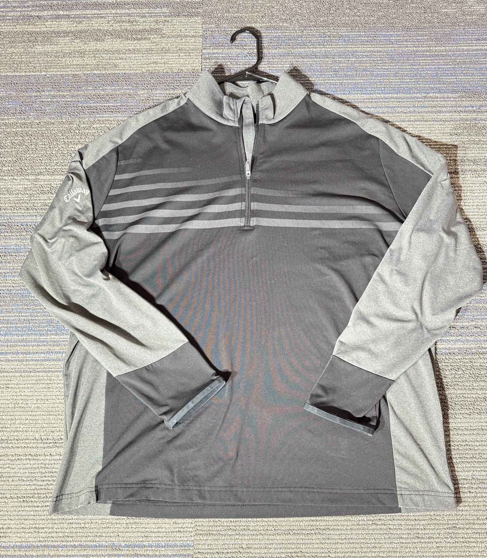 Callaway Weather Series Men's Size Long Sleeve Quarter Zip Pullover 2