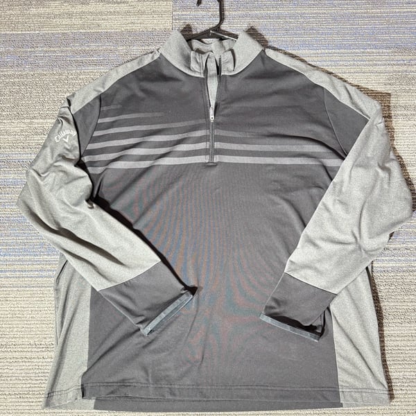Callaway Weather Series Men's Size Long Sleeve Quarter Zip Pullover