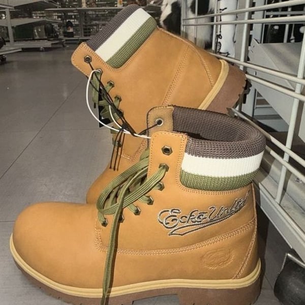 Ecko Unlimited Tan Work Boots