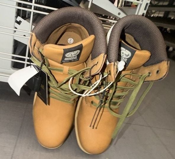 Ecko Unlimited Tan Work Boots 4