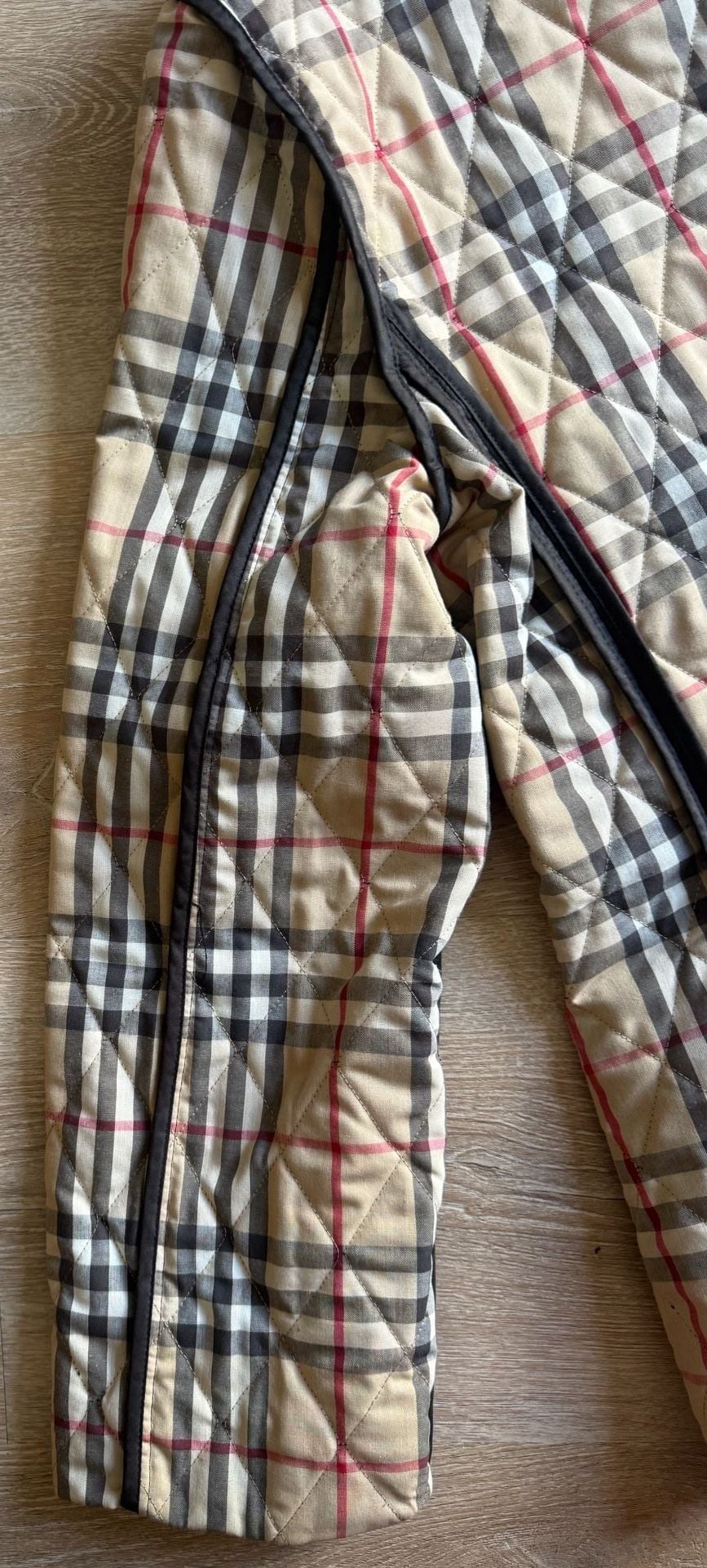 Burberry London Quilted Jacket with Nova Check Lining 12