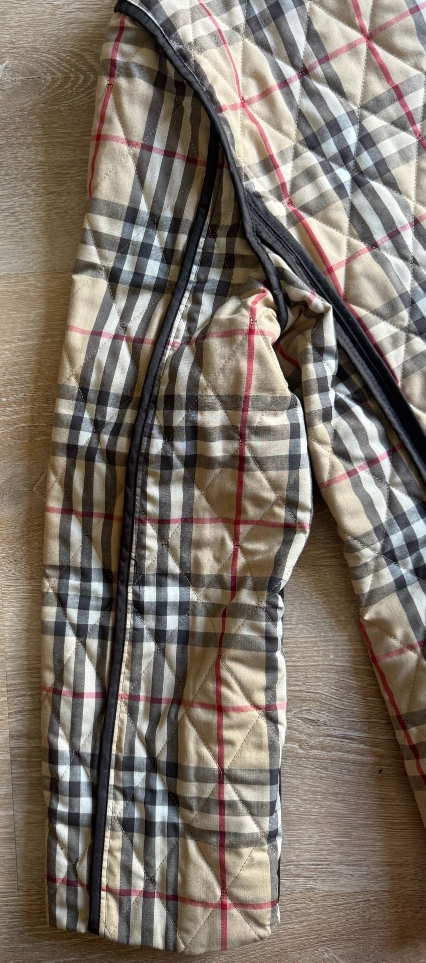Burberry London Quilted Jacket with Nova Check Lining 8
