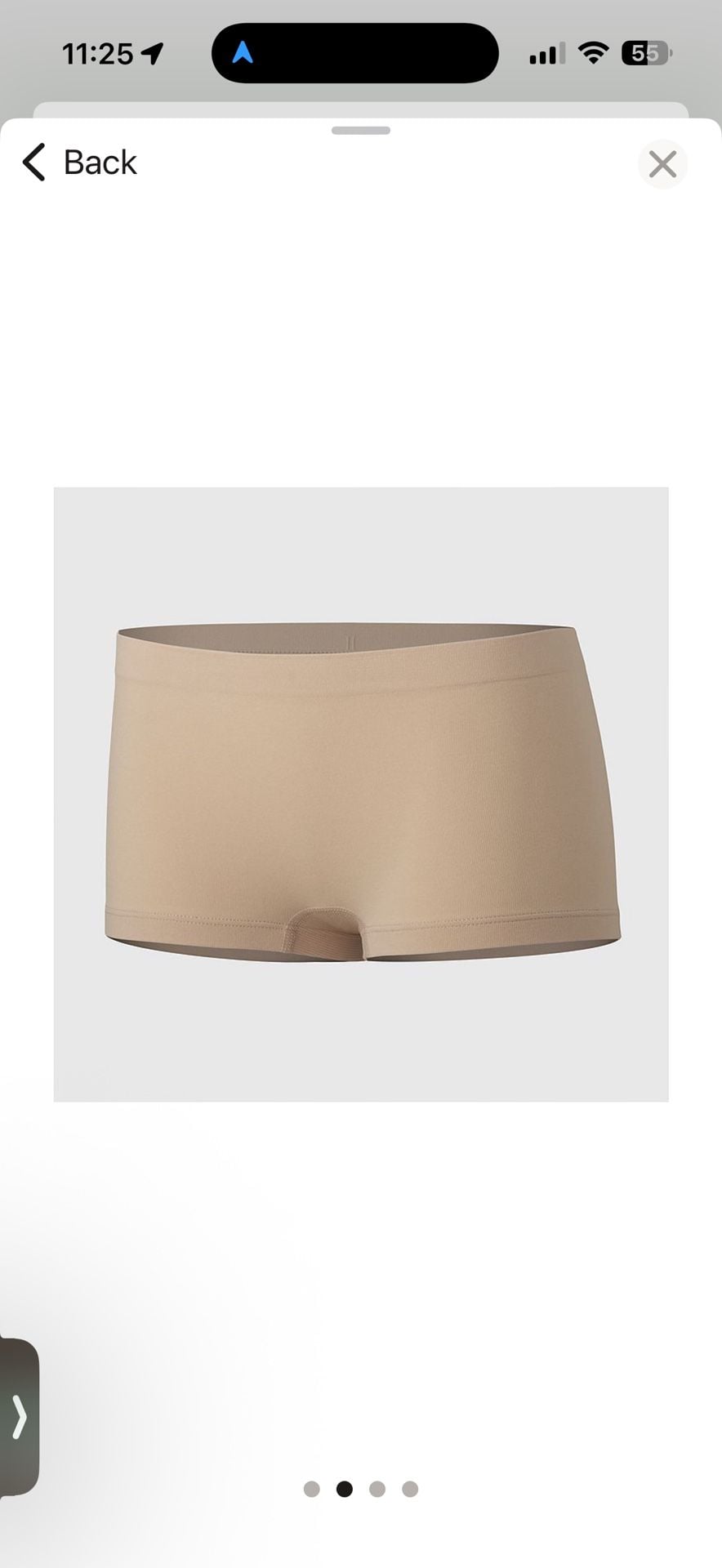 New Hanes Girls' Seamless Comfort 4-Pack Boyshort Underwear Sz L 10 -12 2