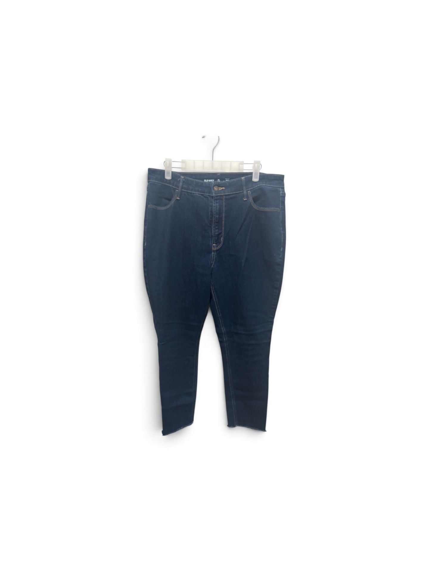 Old Navy High-Rise Wow Super-Skinny Dark Wash Jeans 4