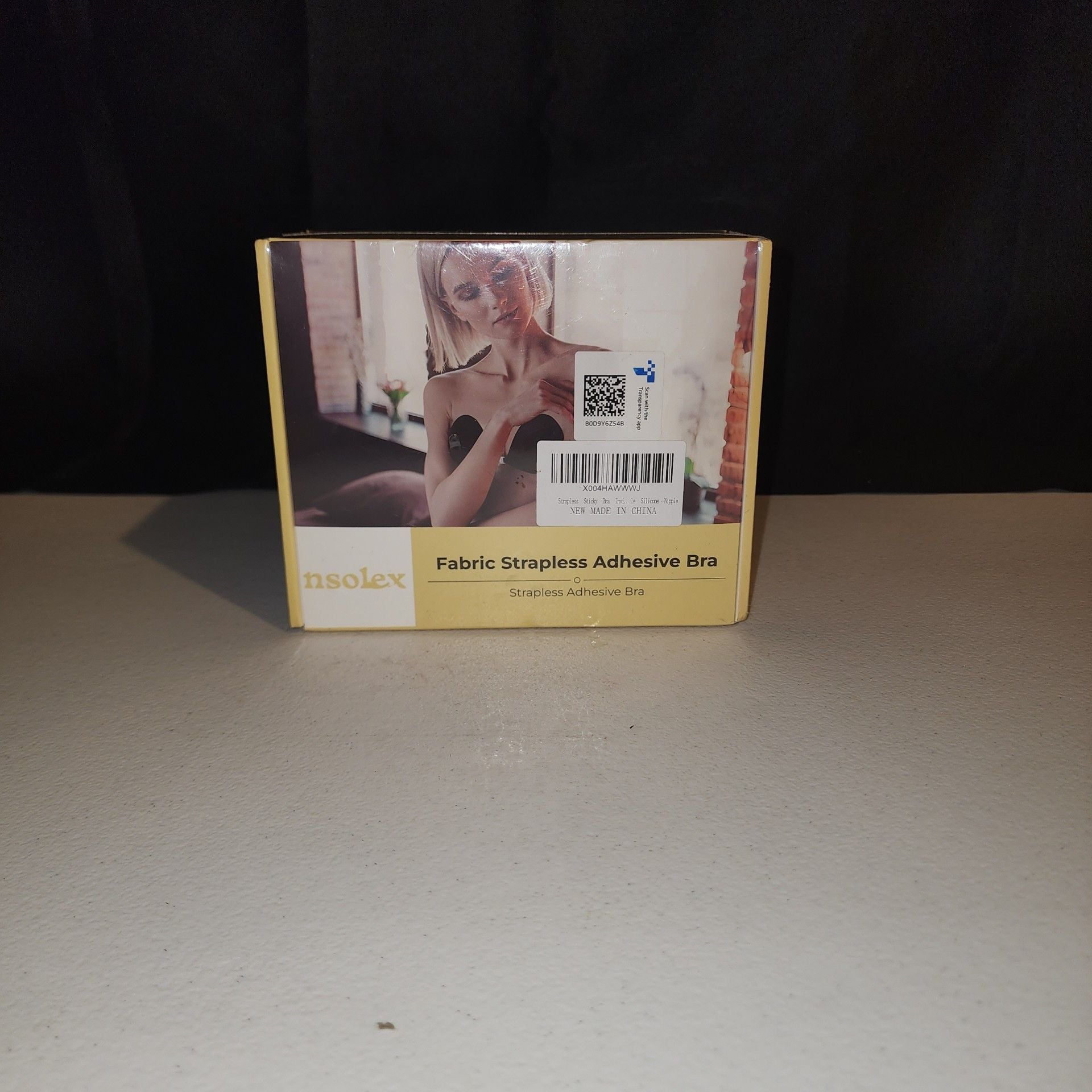 Nsolex Fabric Strapless Adhesive Bra Size B 1
