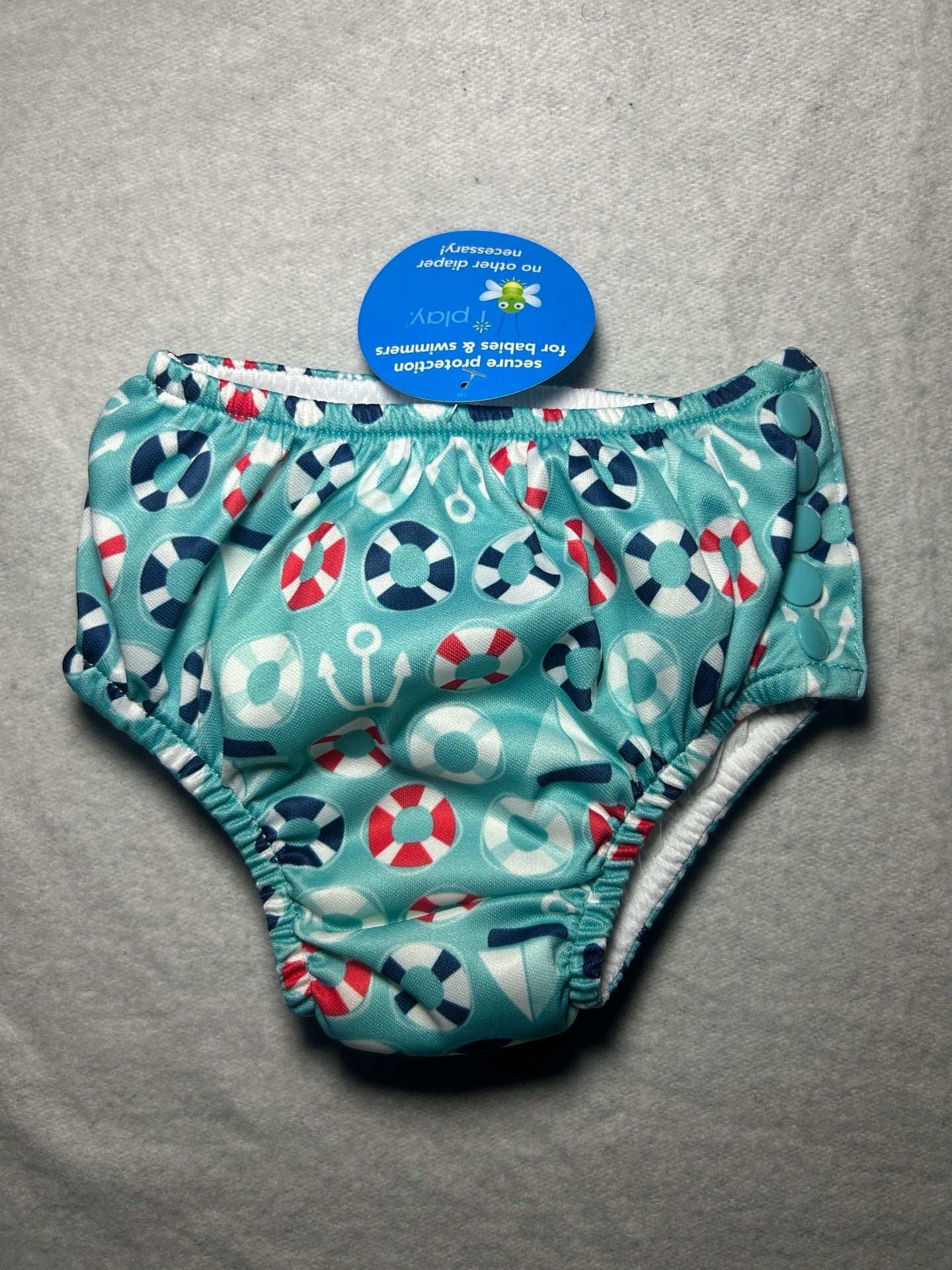 i play| 2 pack 18M Boy Pull-up Reusable Absorbent Swimsuit Diapers 4