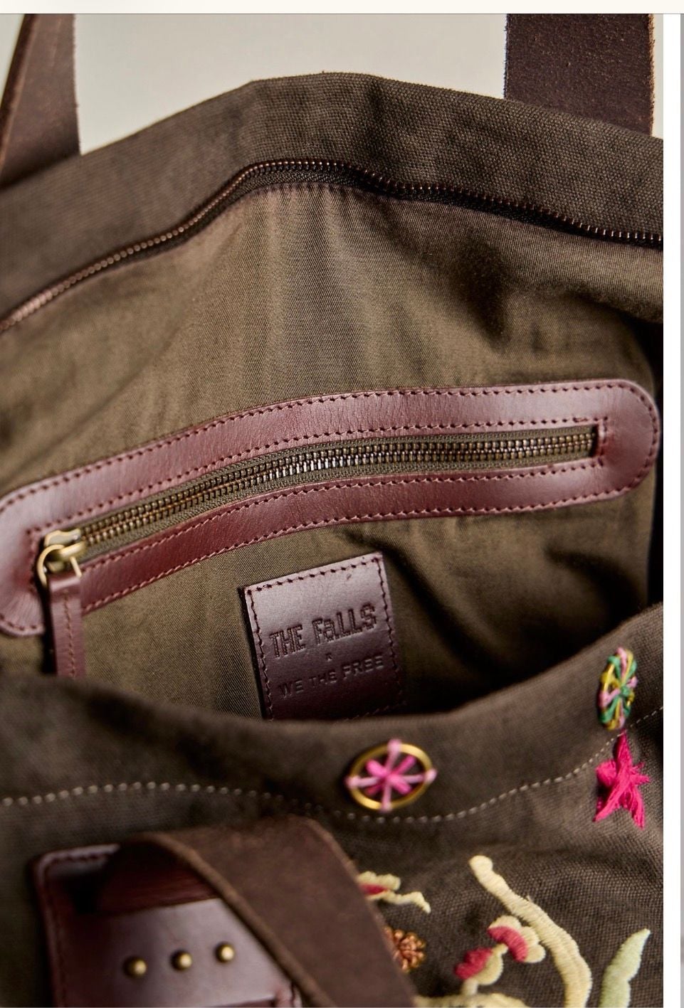 Current $428! The Falls x We The Free Long Weekend Bag NWT 6