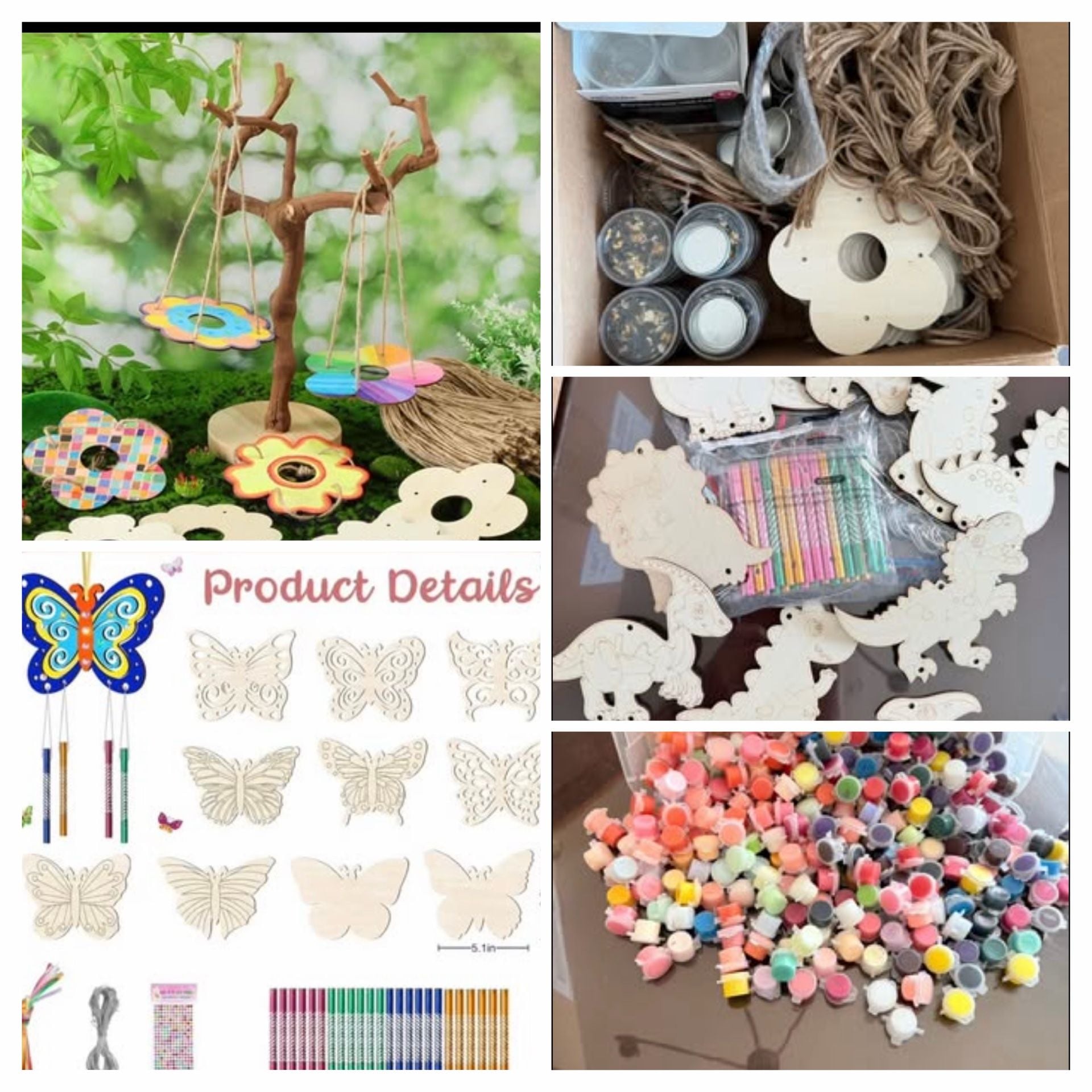 DIY wooden kids crafts 1