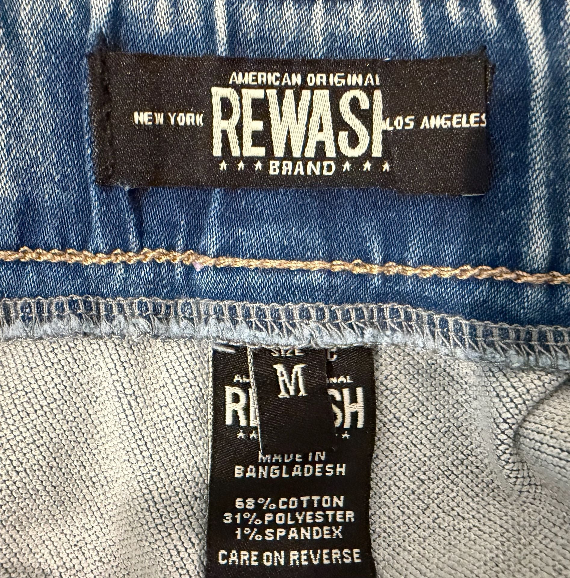 Gen Z Elastic Drawstring High Waist Patch Pocket Loose Casual Denim-Look 4