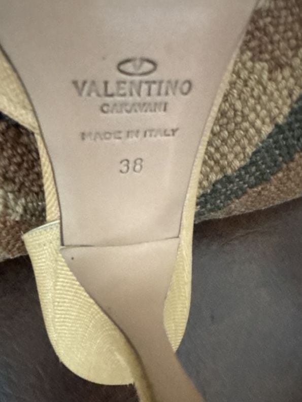 Valentino Garavani D'Orsay Open-Toe Pumps with Bow 8