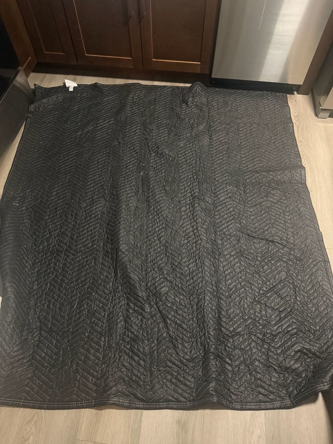 US Cargo Control Econo Deluxe Moving Blankets 72 x 80 Black/Gray Bulk Pack 2