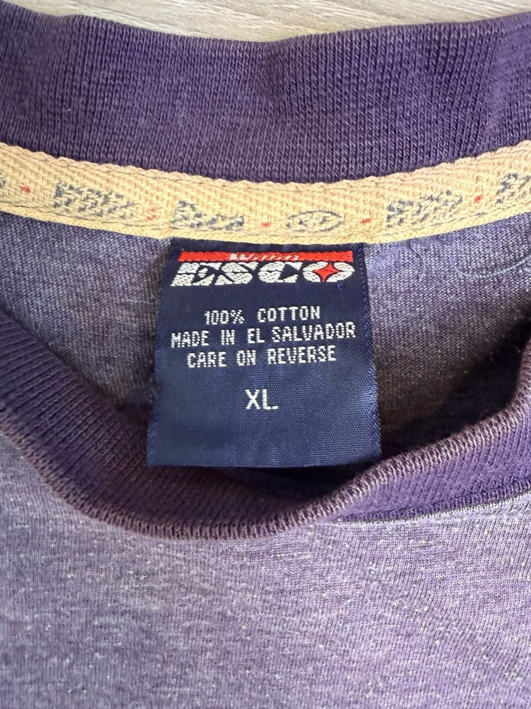 Vintage Willie Esco Graphic T-Shirt Y2K Hip Hop Streetwear Heather Purple 6
