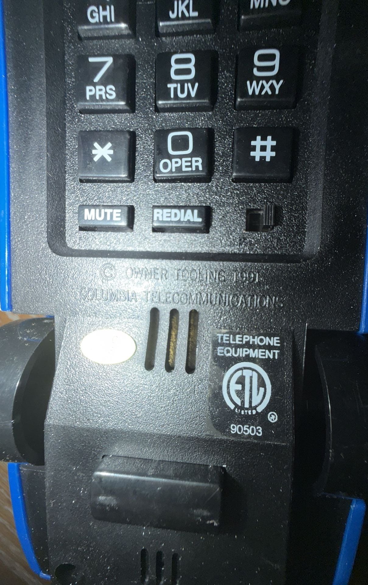 1991 Columbia Telecommunications Dale Earnhardt Jr. Fone NASCAR ACDelco #3 Race Car Telephone with Box 8