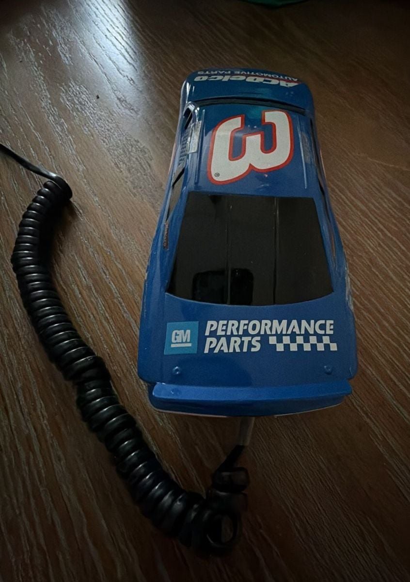 1991 Columbia Telecommunications Dale Earnhardt Jr. Fone NASCAR ACDelco #3 Race Car Telephone with Box 10