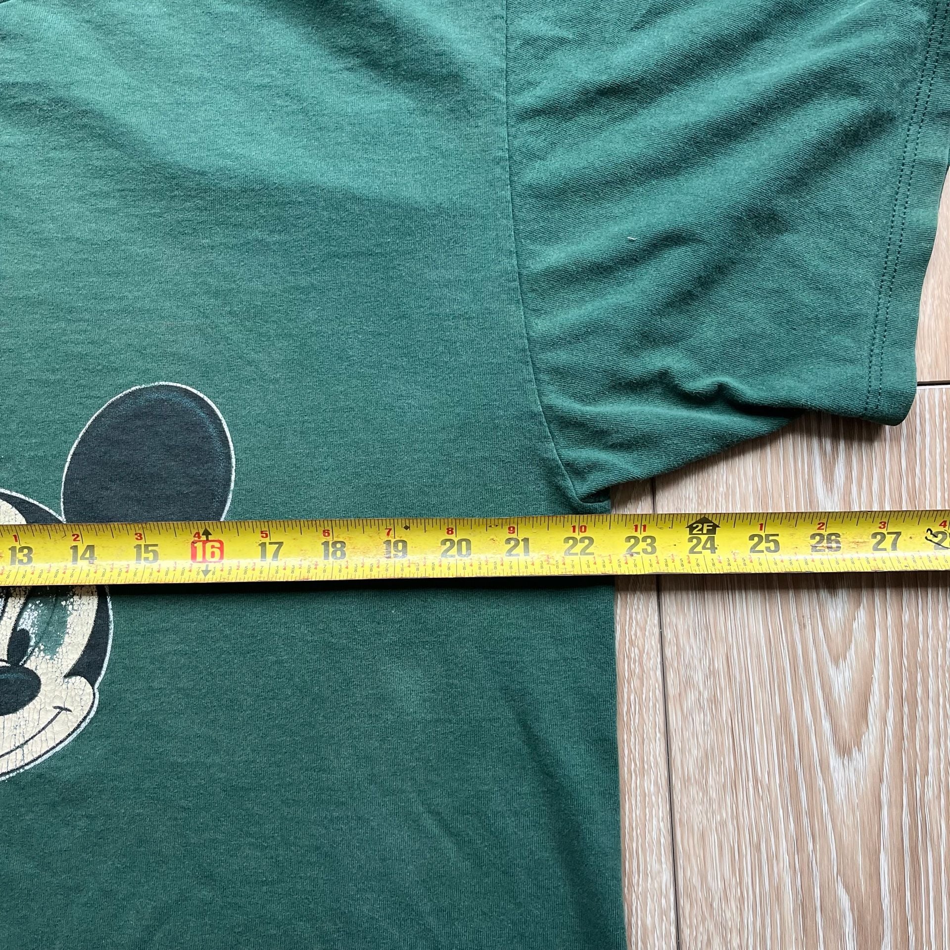 Vintage Sherry's Best Disney Mickey Mouse Florida Graphic Green T-Shirt 5