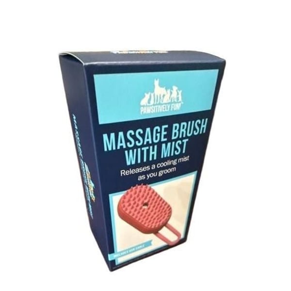 Pawsitively Fun! Massage Brush with Mist