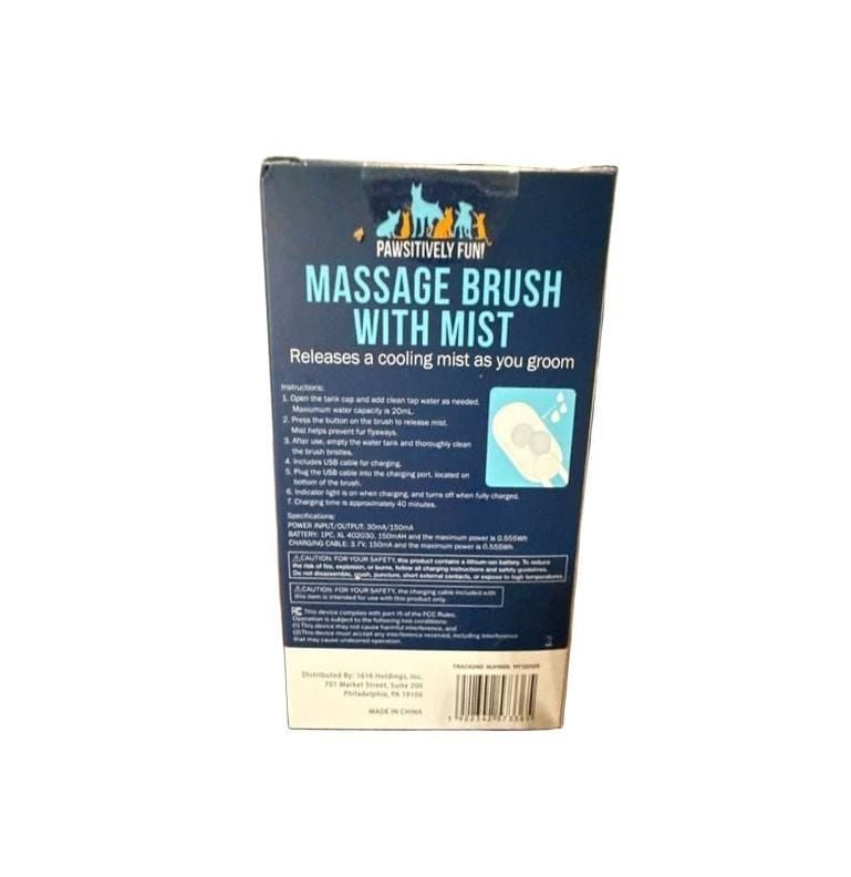 Pawsitively Fun! Massage Brush with Mist 5