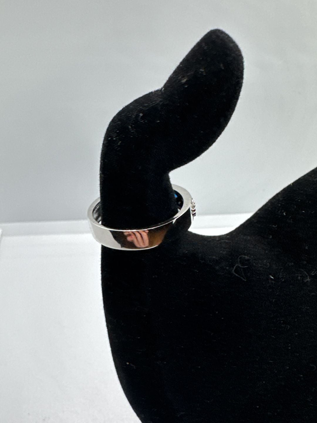 Kelly Waters Silver Sapphire & CZ Band 3