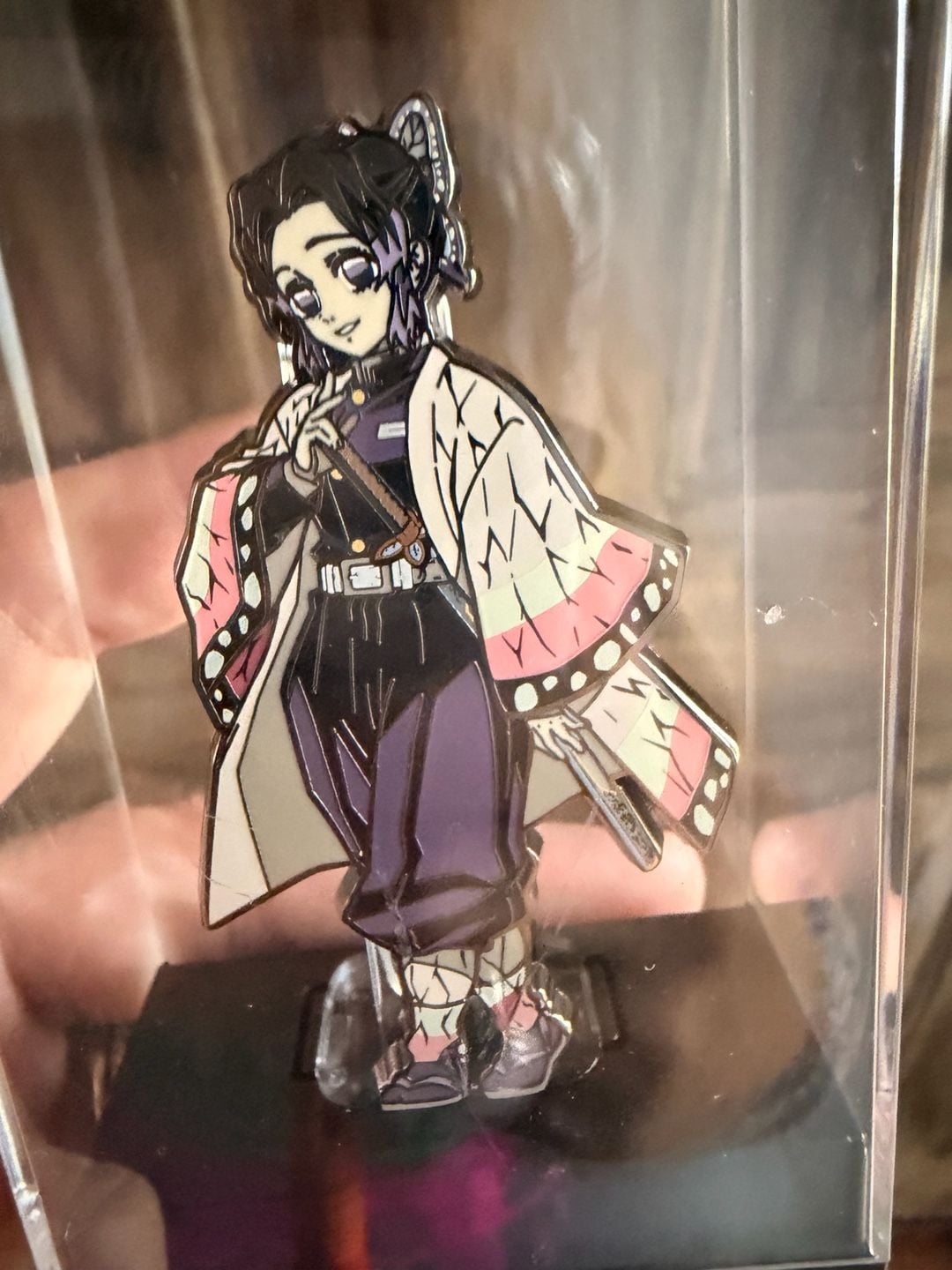 FiGPiN Demon Slayer Shinobu Kocho (490) Collector Pin 3