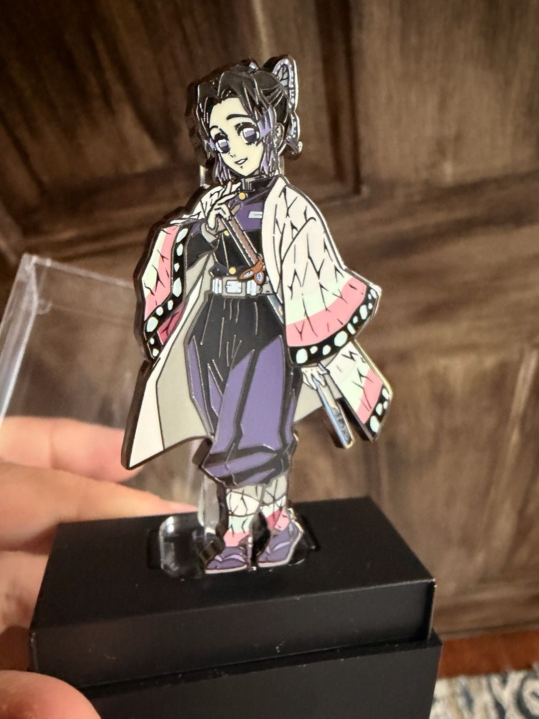 FiGPiN Demon Slayer Shinobu Kocho (490) Collector Pin 1