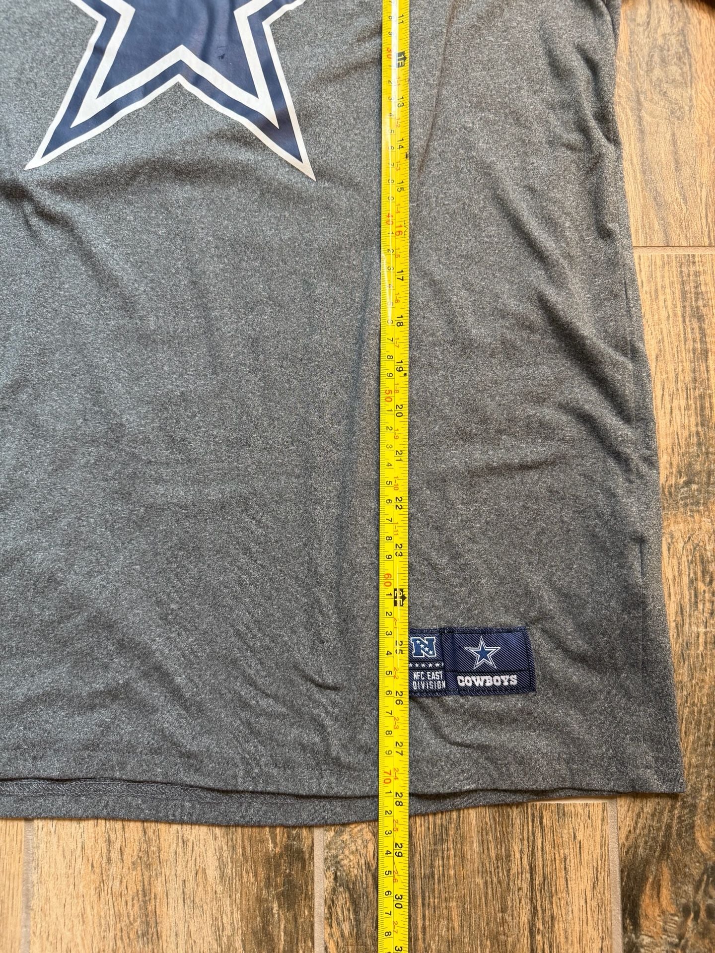 Dallas Cowboys NFL Ultra Gear Shirt Adult M Black and Grey 5