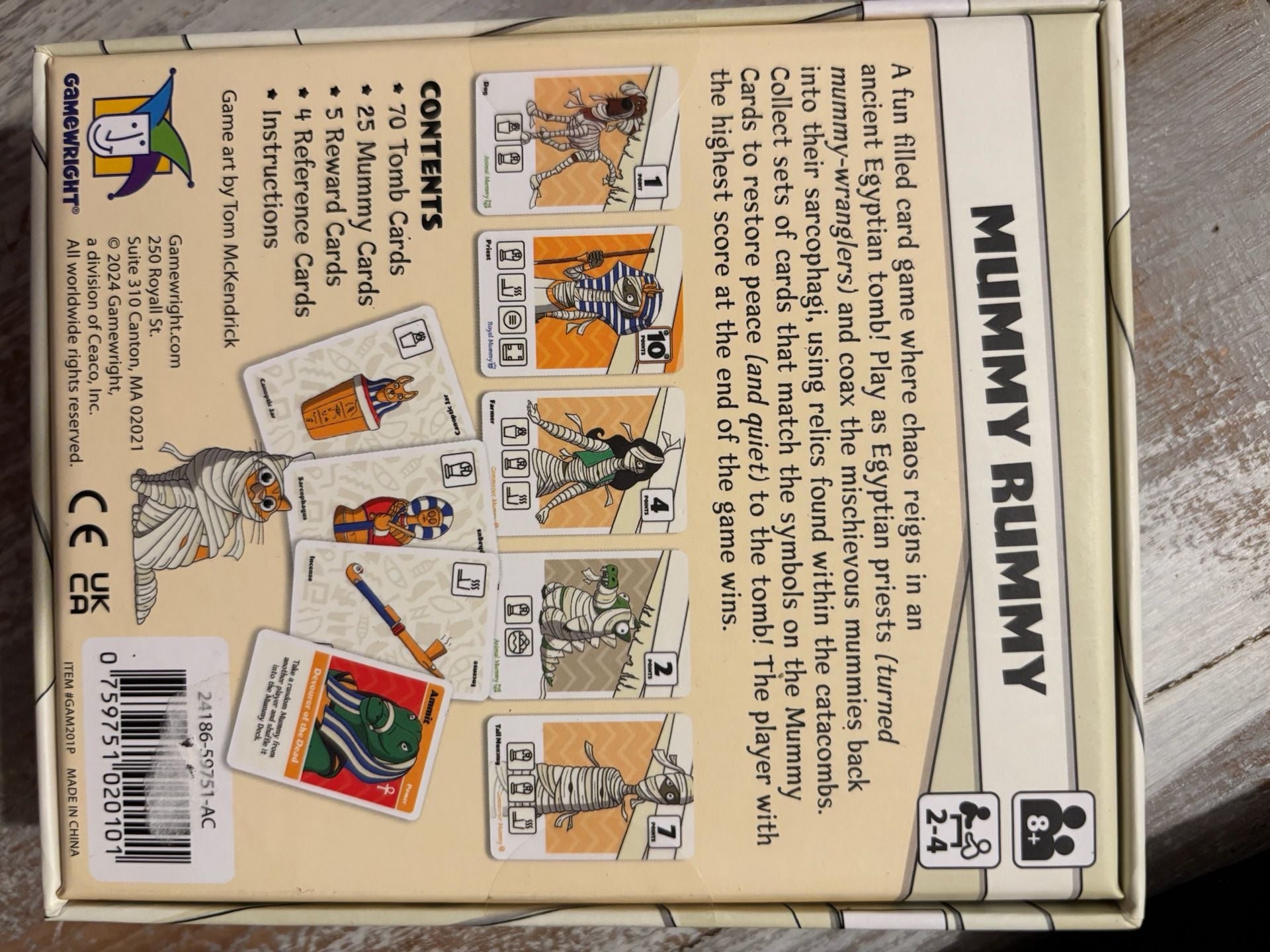 Mummy Rummy: The Bandage Snatching, Mummy Catching Game 2