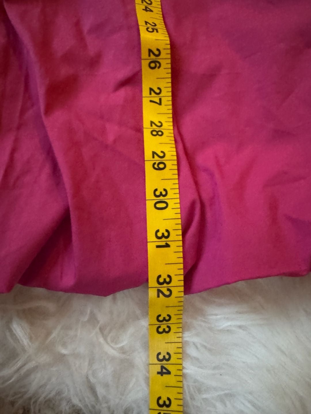 NWT Express Fuchsia Bubble Hem Mini Dress Spaghetti Strap V-Neck Size S 11