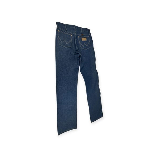 Wrangler Cowboy Cut 13MWZ Rigid Indigo Raw Denim Jeans 33x34