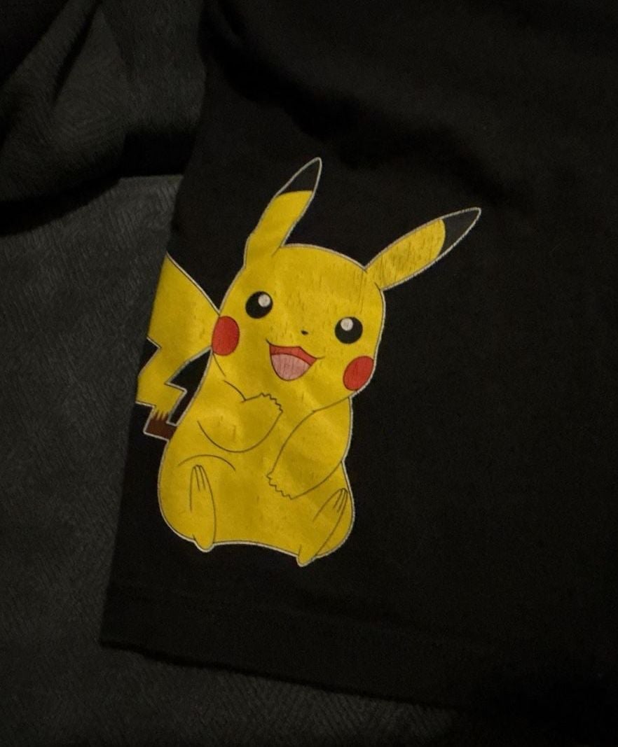 Pokémon Pikachu Black Biker Shorts 2
