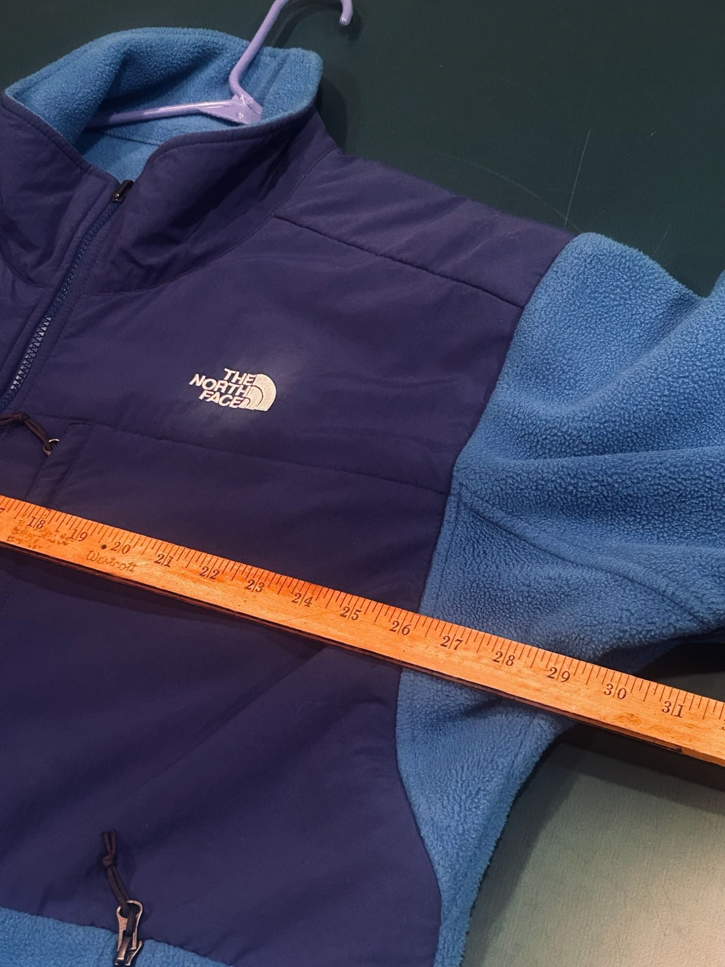 The North Face Denali Full Zip Polartec Fleece Jacket Blue Mens 4