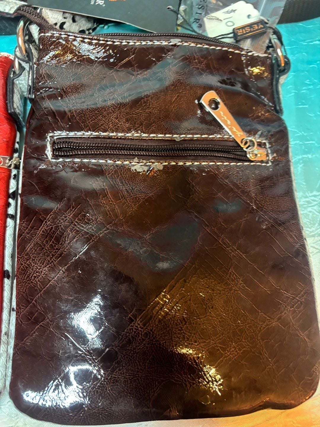 Lot of 5  Skull Crossbones Western  Crossbody Purses. * read description plz 8